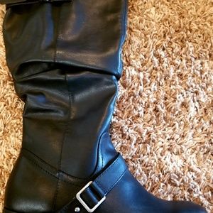 New Black Calf Boot